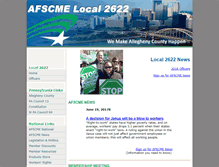 Tablet Screenshot of local2622.com